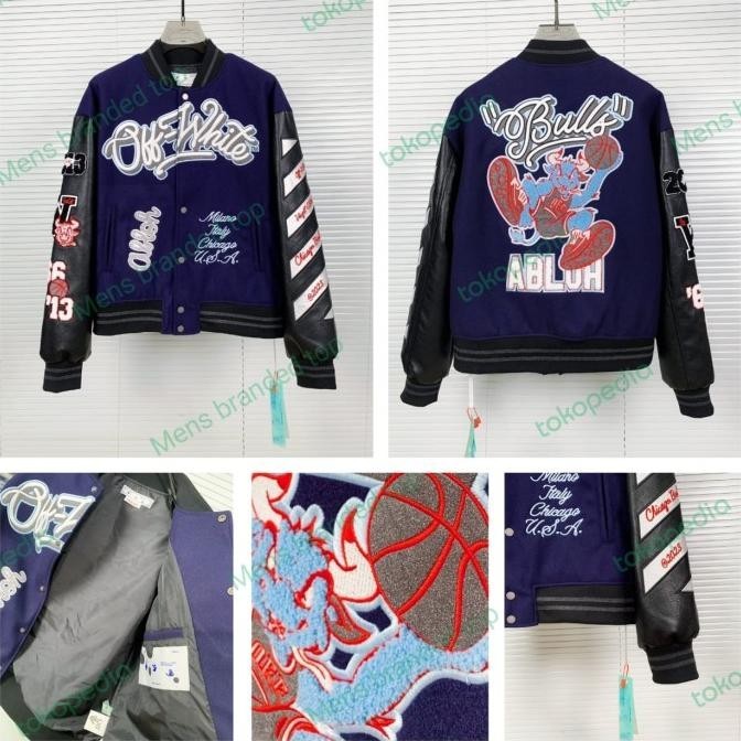 Jaket Pria Bomber Import / Jaket Varsity Pria Branded #96 Akrifet