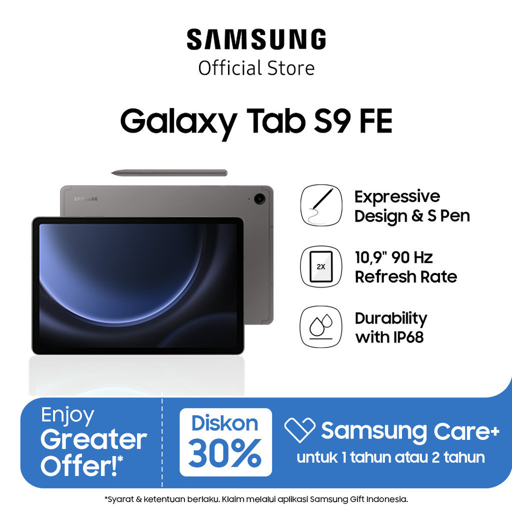 Samsung Galaxy Tab S9 FE 6/128GB - Gray