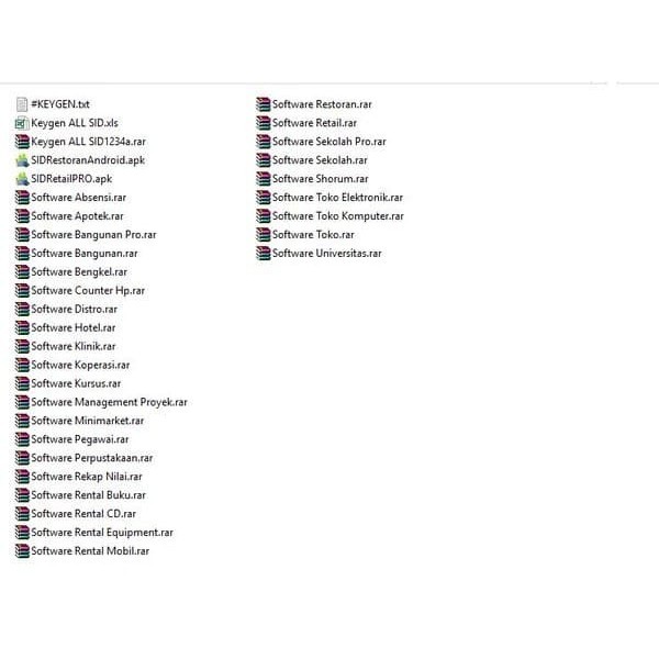 PAKET Software Keygen All SID Software Lengkap Versi SP3
