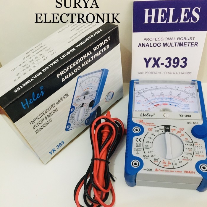 MULTITESTER HELES YX 393 ANALOG