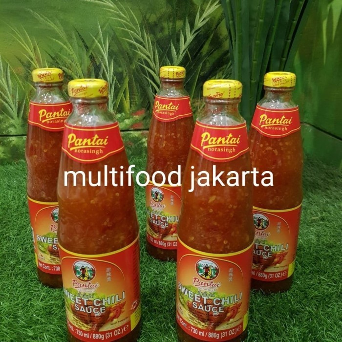 

Sweet Chili Sauce Pantai /Sambel Bangkok Merk Pantai Norasingh 730 Ml