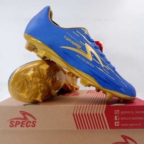 Sepatu Bola Specs Acc Lightspeed Reborn FG Blue Metallic 101150 Ori