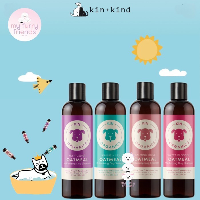 Kin+Kind Kins Organics Itchy Dog Shampoo Kin And Kind Shampoo Anjing