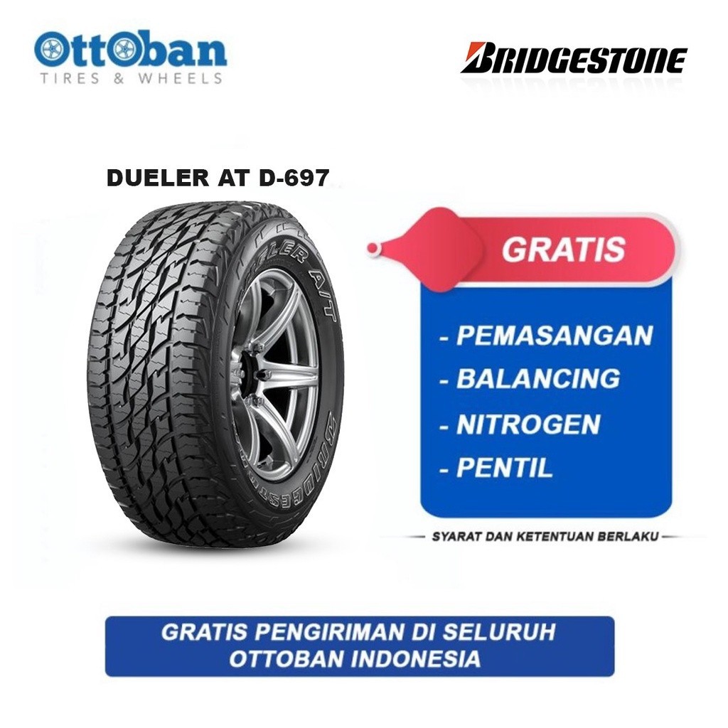 PROMO MURAH   Bridgestone Dueler AT D697 265 60 R18 110T Ban Mobil