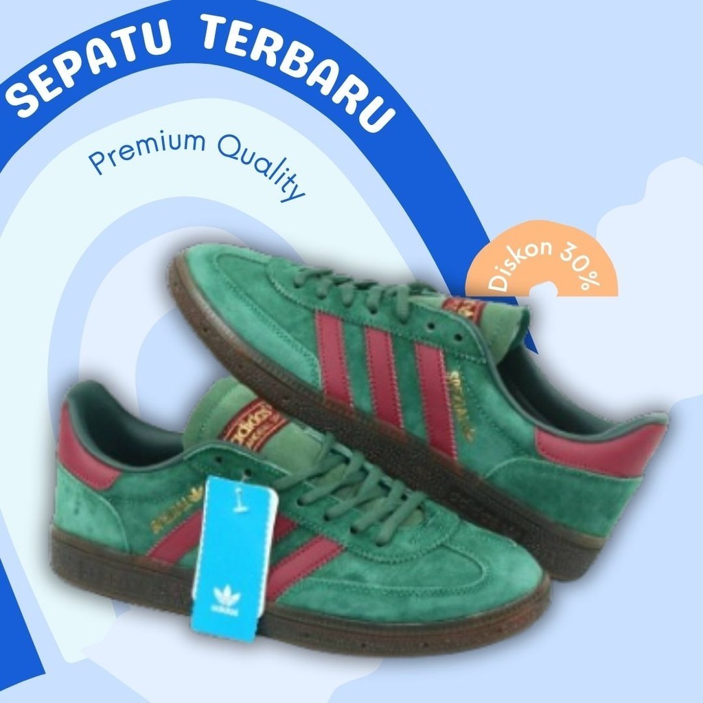 Sepatu Adidas Spezial Handball Patrick Green Red Best Seller