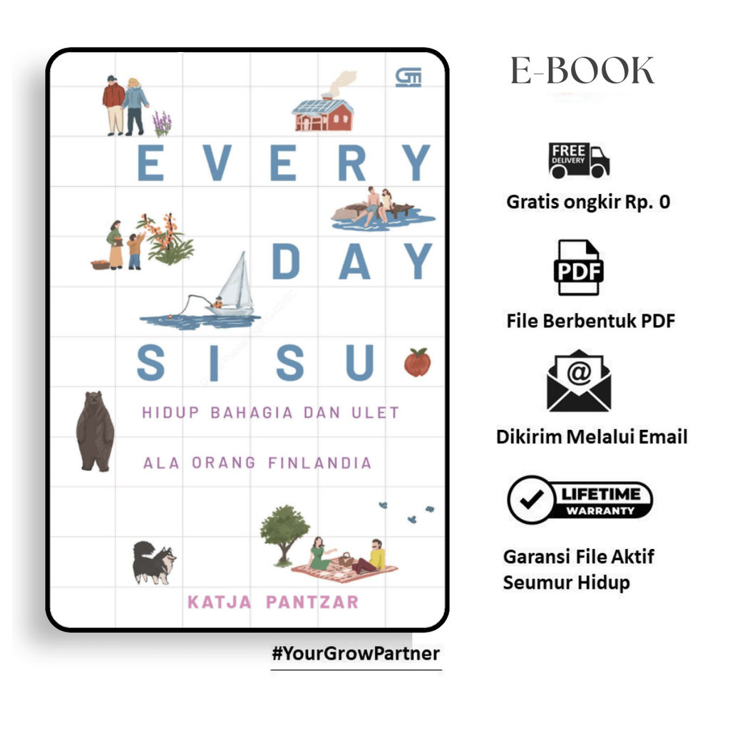 

186. EVERYDAY SISU HIDUP BAHAGIA DAN ULET ALA ORANG FINLANDIA - [-]