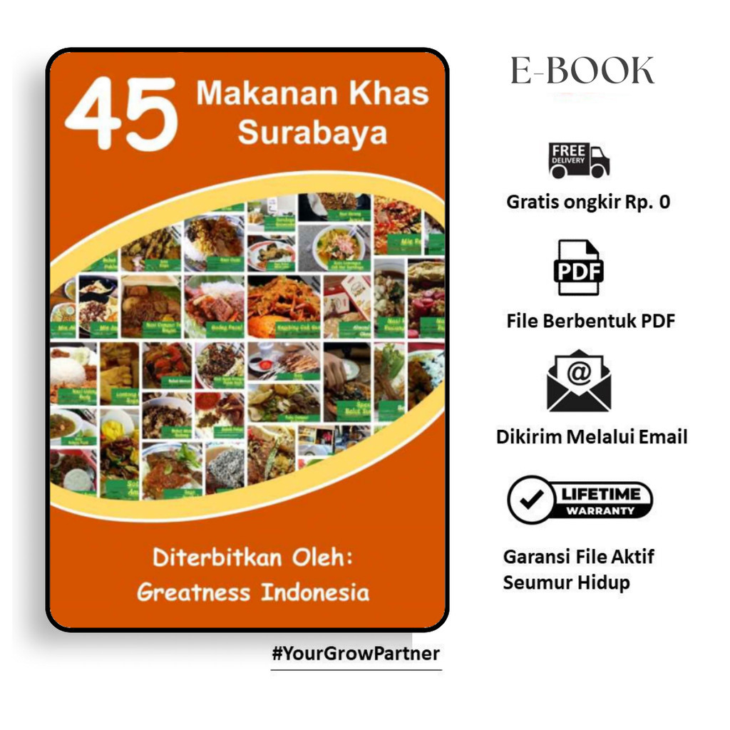 

418. 45 MAKANAN KHAS SURABAYA (JEMMY TANOD S.KOM.) - [-]