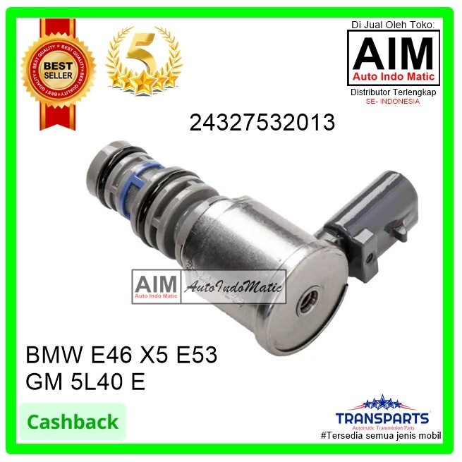 Bmw E46 X5 E53 Gm 5l40 E Transmisi Convert Lockup Solenoid 24327532013