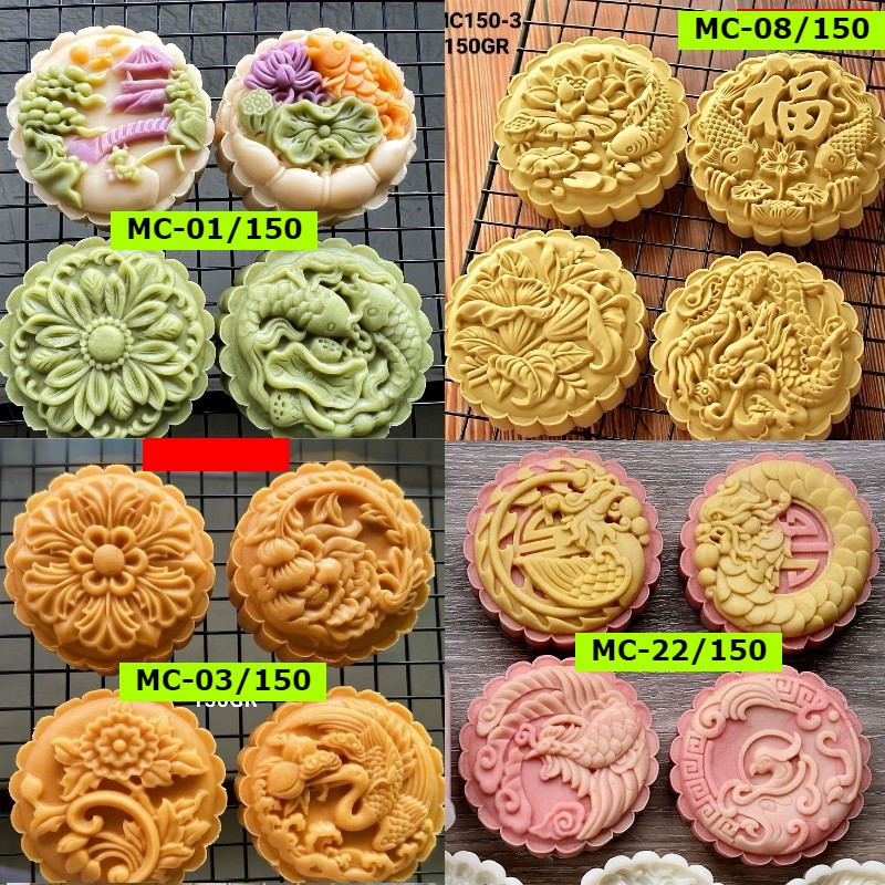 

PROMO - CETAKAN MOONCAKE / CETAKAN KUE BULAN / MOONCAKE MOLD 150 GR