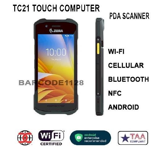 Mobil Barcode Scanner Pda Zebra Tc21  Touch Computer Android
