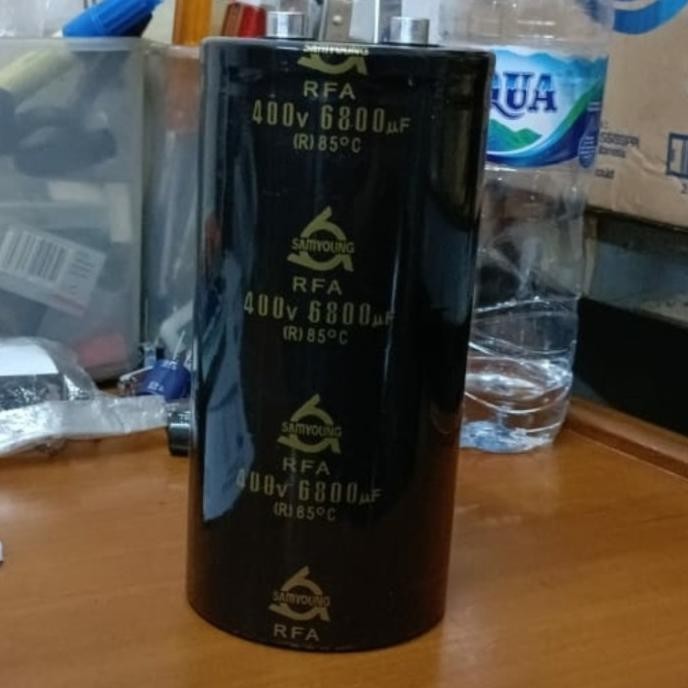 Kapasitor Elco Samyoung 6800 mF 400 Volt