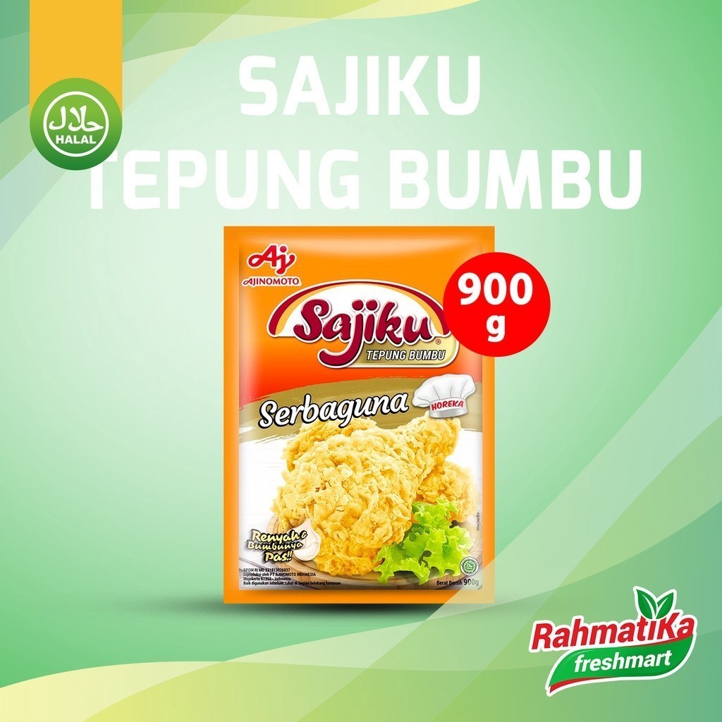 

Sajiku Tepung Bumbu Serbaguna 900 gr