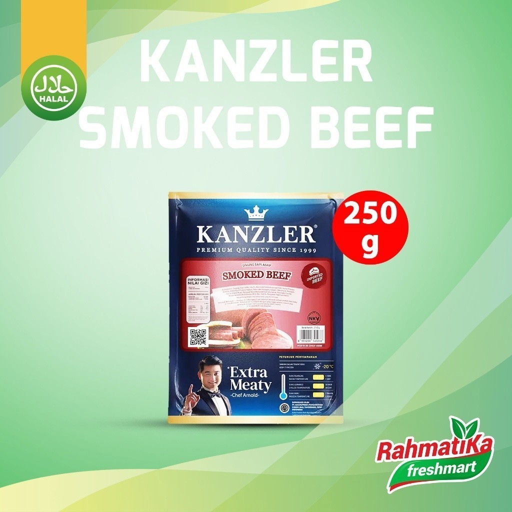 

Kanzler Smoked Beef 250 gr