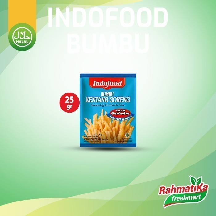 

Indofood Bumbu Seasoning Kentang Goreng Rasa Barbeque 25 gram