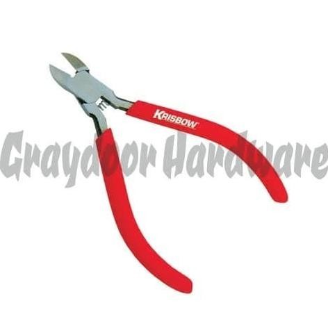 Krisbow Tang Potong Kabel Elektronik 12 Cm - Krisbow