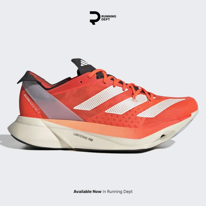 Sepatu Lari Pria ADIDAS ADIZERO ADIOS PRO 3 GX9777 ORIGINAL