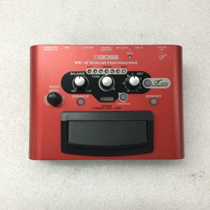 Boss Ve-2 - Vocal Harmonist Efx Processor