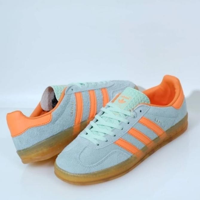Sepatu Adidas Gazelle Indoor Pulse Mint Orange Original Vietnam Bnib  Garismula
