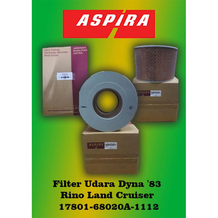 Filter Udara DYNA'83, RINO Aspira