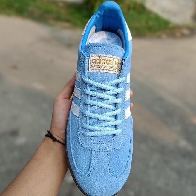 Ready Sepatu Adidas Spezial Ice Blue Original Bnwb Arshakaollshop12