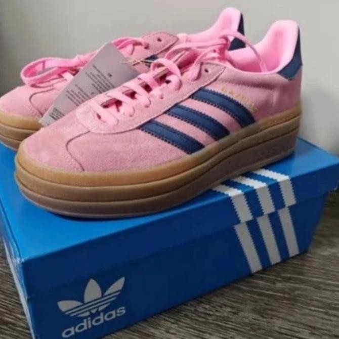 Sepatu Adidas Gazelle Women  Indoor Pink Original Vietnam Bnib  Qisyaratu