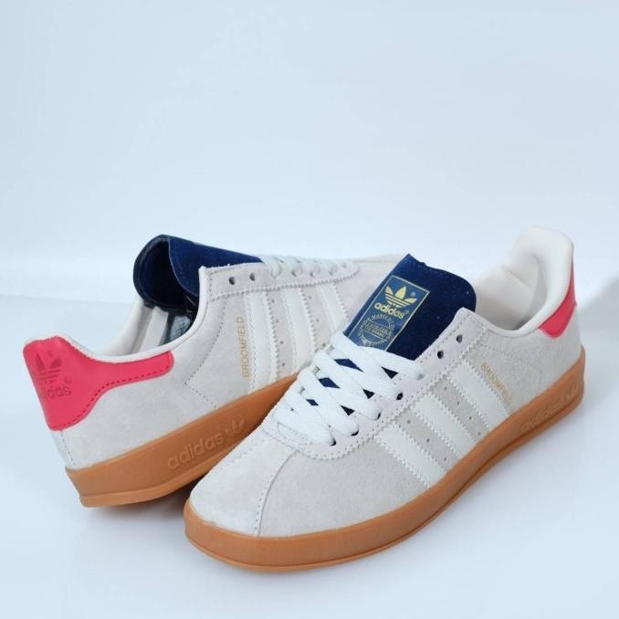 Sepatu Adidas Broomfield Beige Blue Red Gum Original Vietnam Bnib  Jayasangat