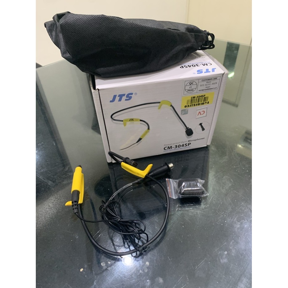 Jts Mic Headset Cm 304 Sp - Mic Headset Anti Air Colokan 4 Pin