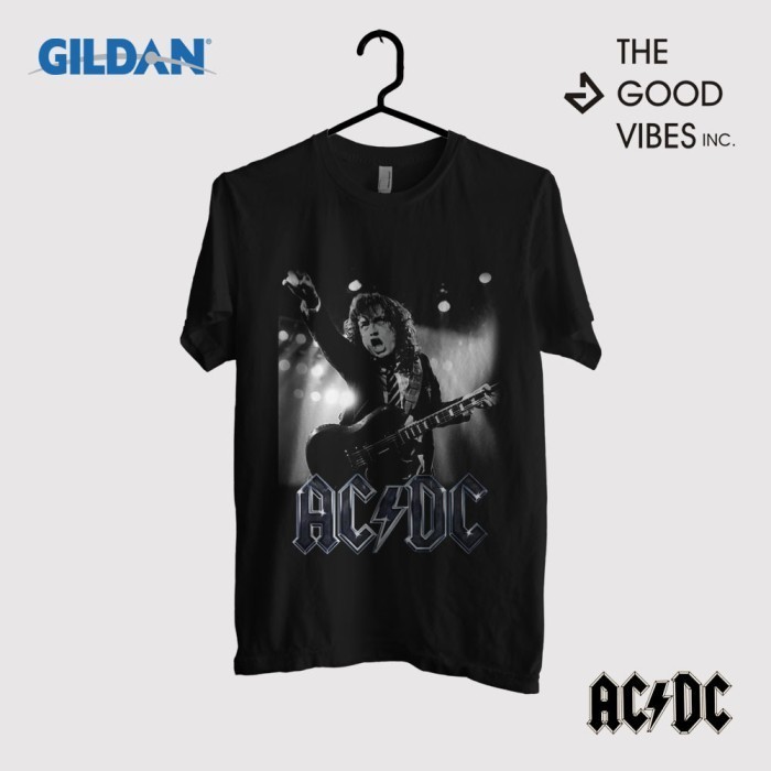 Kaos Band Ac/Dc Original Gildan - Wow