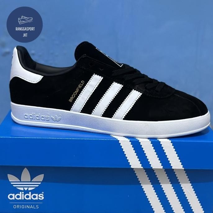 Sepatu Pria Adidas Broomfield Black White Duapuluhlinee
