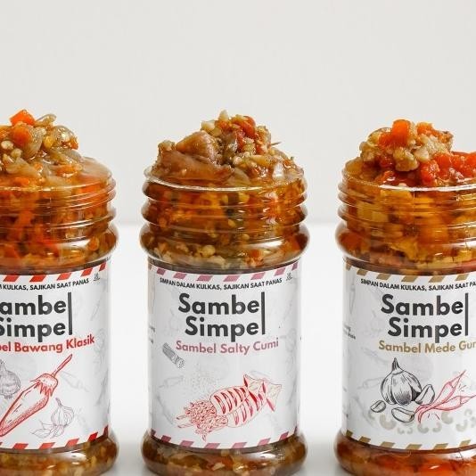 

Sambel Simpel - Isi 4 Botol : Sambel Bawang/Mede/Cu/Tongkol - Pilih
