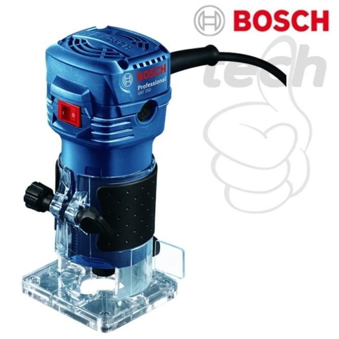 Mesin Trimmer Profil Kayu Palm Router Bosch Gkf 550 Professional