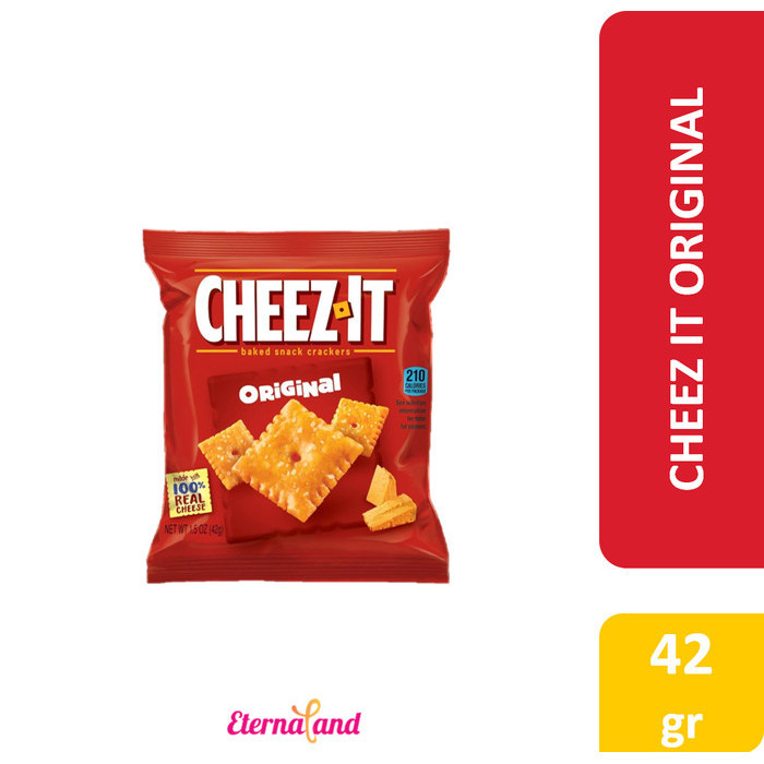 

Orea - Cheez It Original Biscuits 1.5 Oz - Biskuit Cheez It Impor Usa