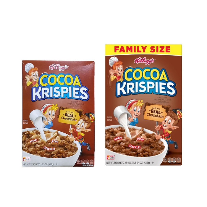 

Orea - Kelloggs Cocoa Krispies - Sereal Sarapan Impor