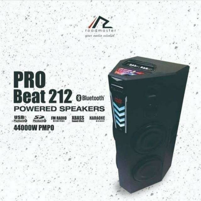 PROMO  Speaker Aktif ROADMASTER PROBEAT 212