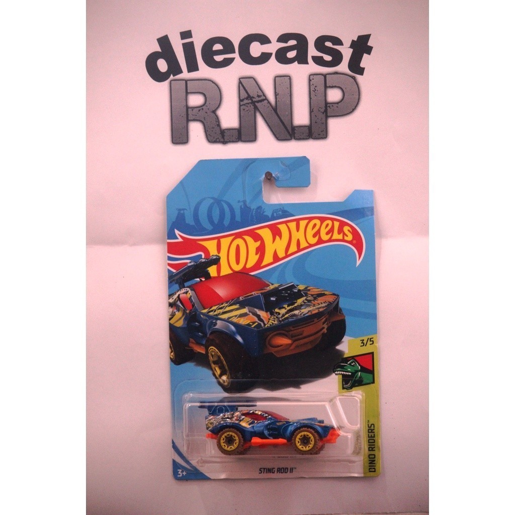 Hot Wheels 2018 Treasure Hunt Sting Rod II
