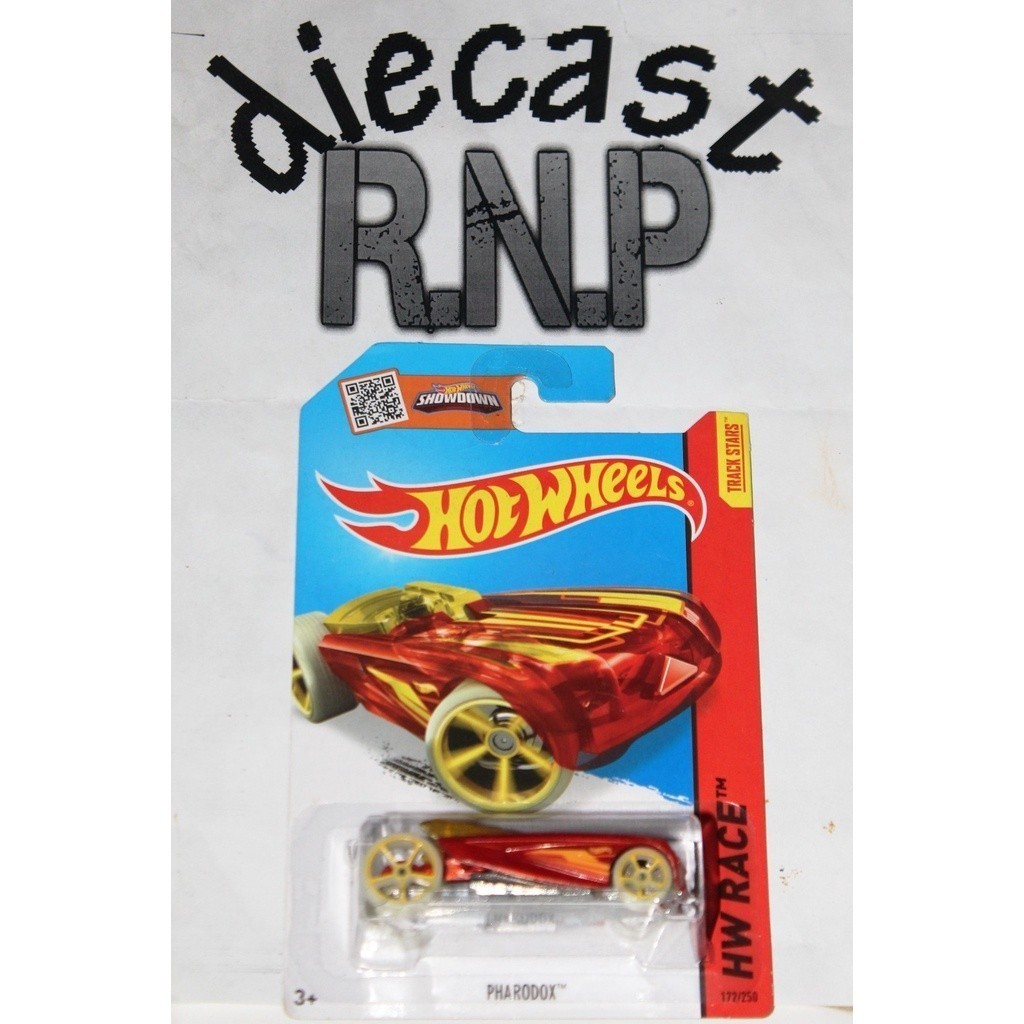 Hot Wheels Pharodox Chrome Merah Orange 2015