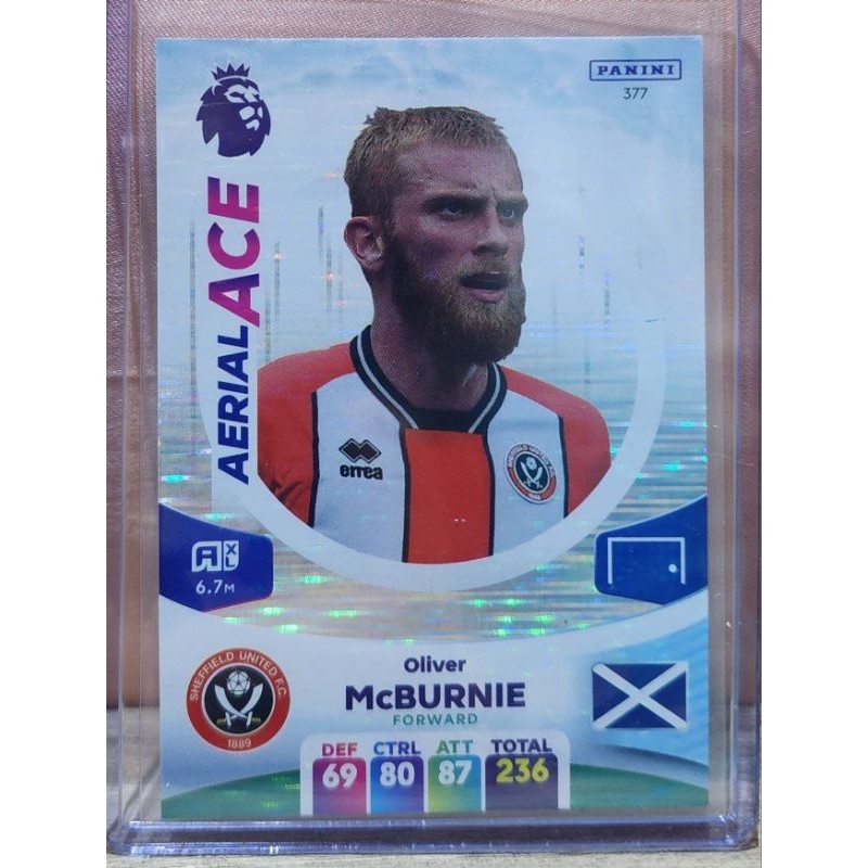 panini football card premier league edition