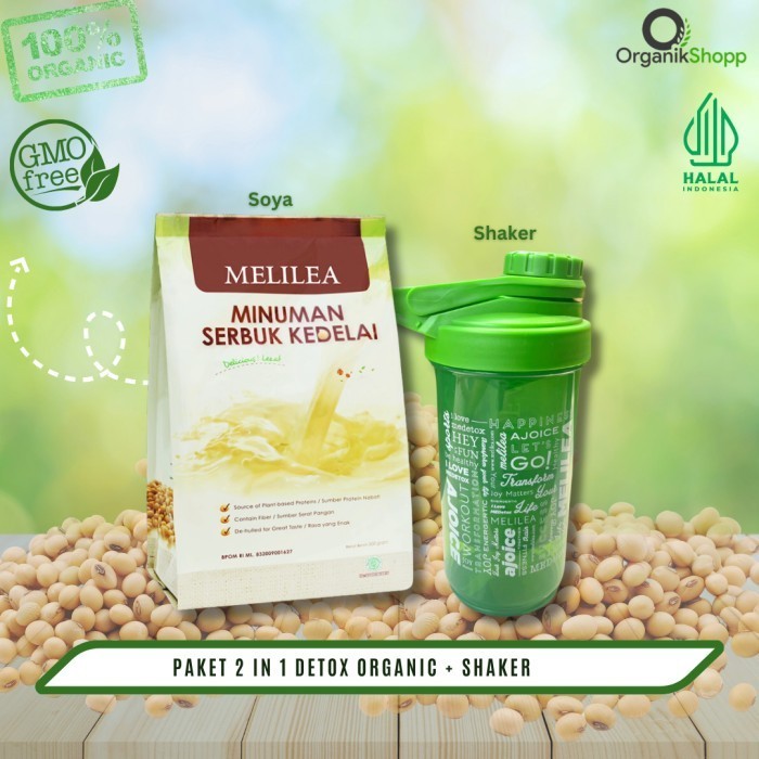 

Susu Kedelai Organik + Shaker