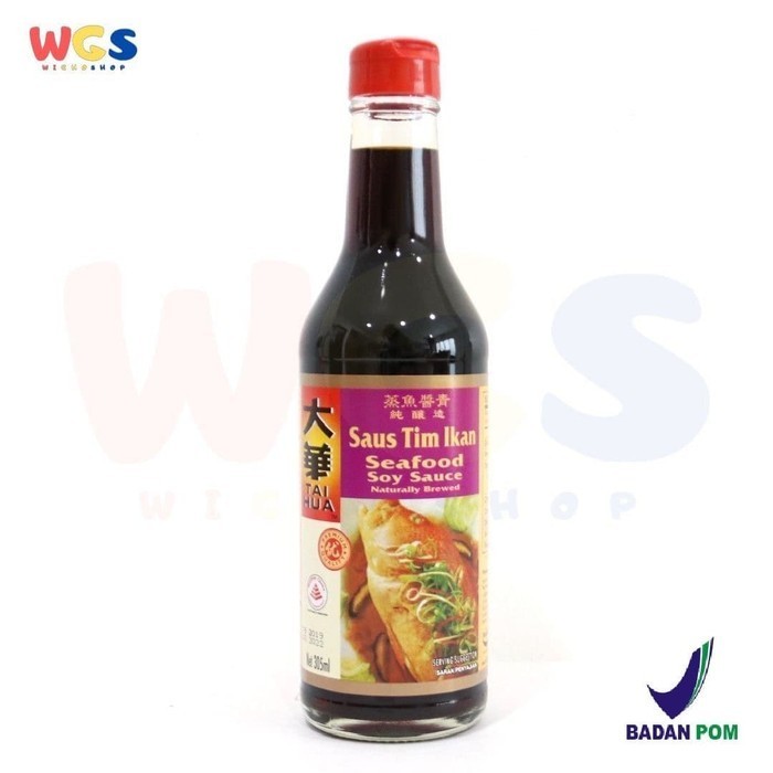 

Ayala - Saus Tim Ikan Seafood Soy Sauce Tai Hua - 305 Ml