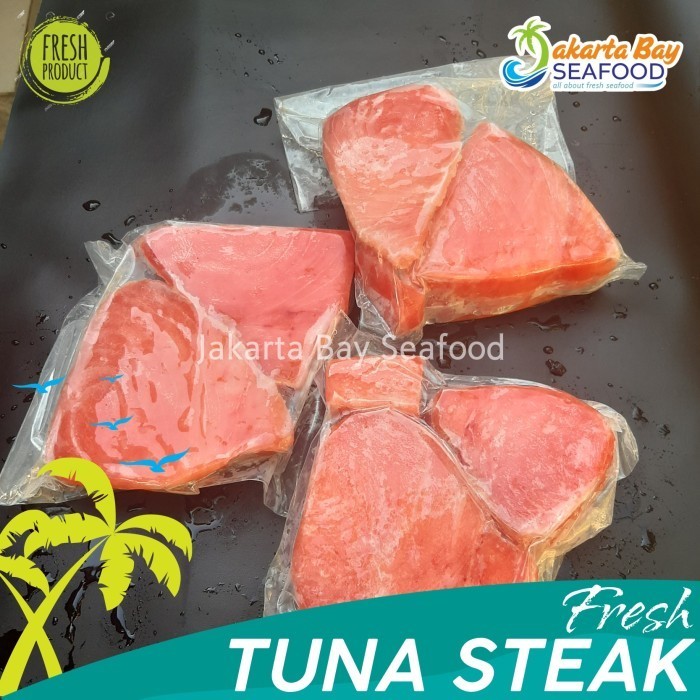 

Ayala - Ikan Tuna Steak 1Kg/Ikan Tuna Sashimi/Fillet Tuna Segar/Seafood