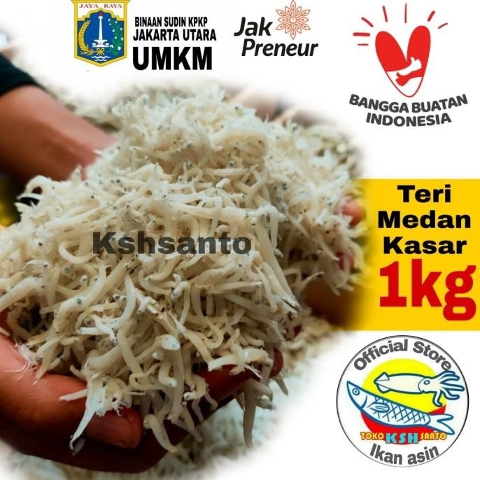 

ikan asin teri nasi kasar 1kg