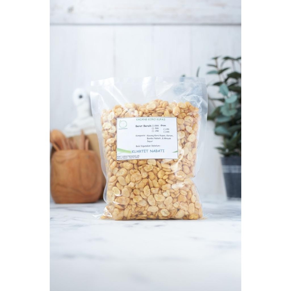 

Kacang Koro Kupas 500 Gr