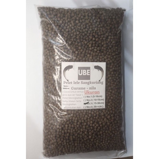 Pelet Ikan Gurame Nila Lele Pakan Pembesaran