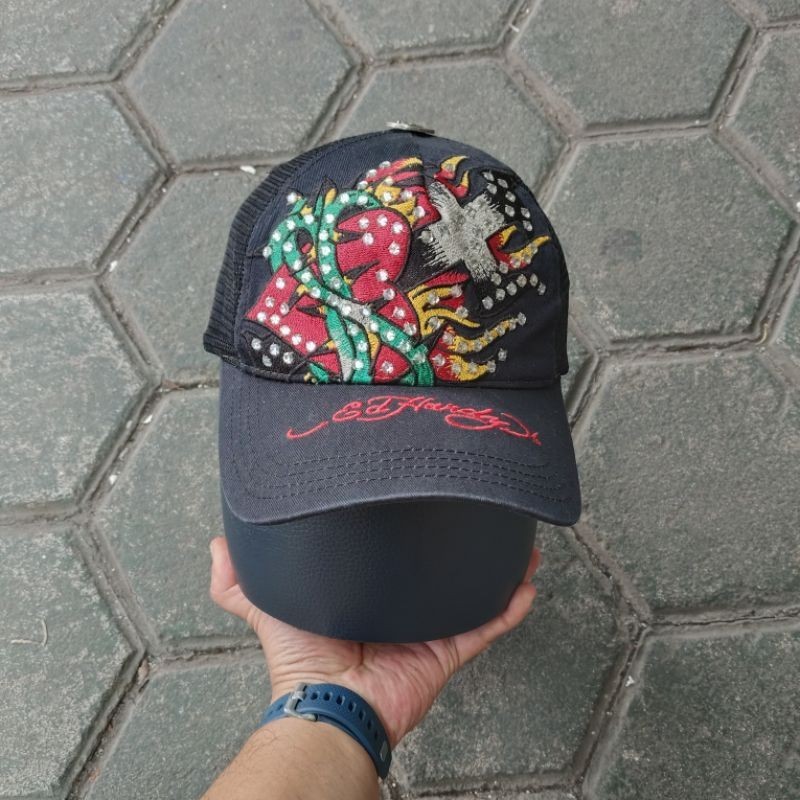 TOPI TRUCKER ED HARDY SECOND ORIGINAL