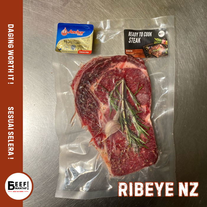 

Ayala - Daging Steak Marinasi Beef Rtc Aus Ribeye Grade A Siap Masak 200 Gr