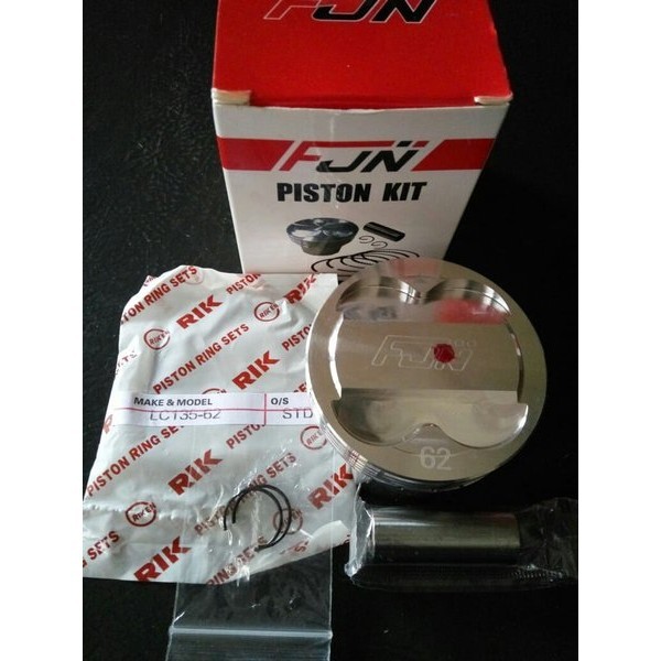 Piston Kit Forged Seher Super Forging Fjn Racing 62Mm 62 Pin Pen 14 Mm Nmax Aerox Jupiter Mx King