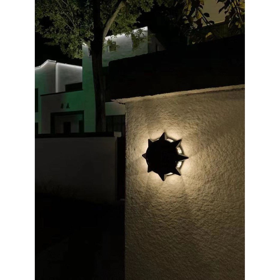 Lampu Dinding Taman Tenaga Surya Led Lampu Hias Dinding Taman