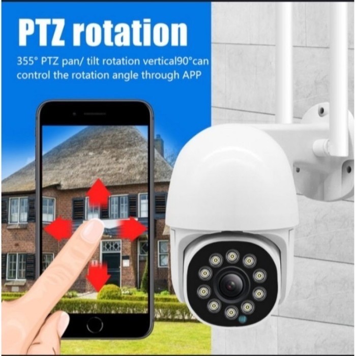 Cctv Ip Camera Outdoor Cctv Wifi 360 Ptz Pan Tilt 5Mp 10P