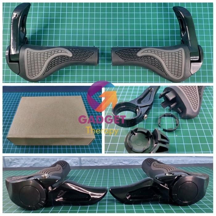 Taffsport Set Hand Grip Gagang Stang Sepeda Mtb Gunung Balap