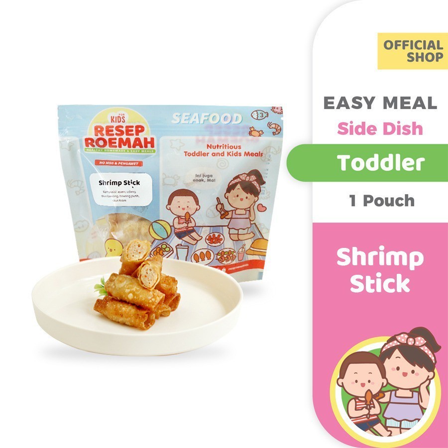 

RR Shrimp Stick / Makanan Sehat Anak Balita / Kids Healthy Homemade Frozen Food / No MSG